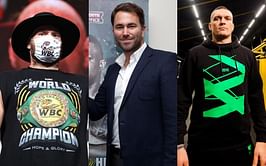 "Fury has bottled the fight against Usyk"- Eddie Hearn suggests Tyson Fury pretended that he wanted to fight Usyk