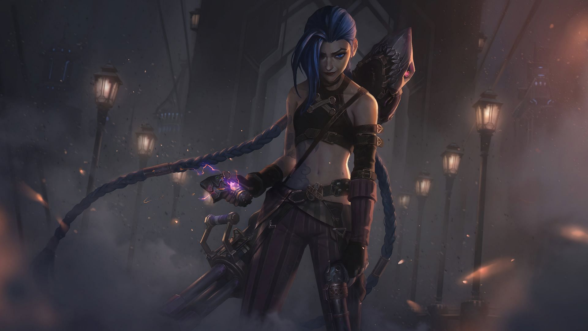 Jinx is probably the best champion to learn in season 12 (Image via League of Legends)