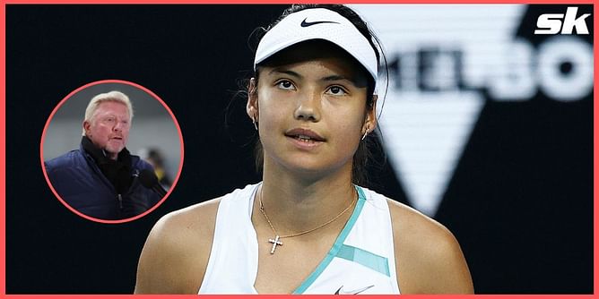 “Forget the Grand Slams and what happened last year for a while, what she needs is to build up a bulk of experience" - Boris Becker on Emma Raducanu