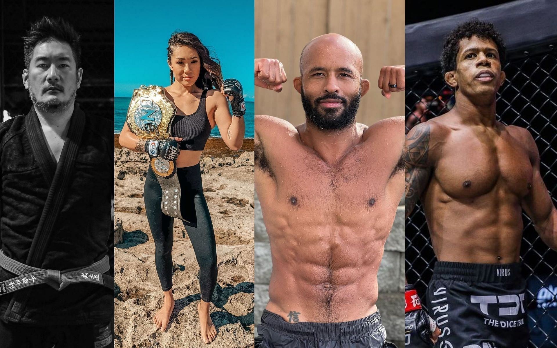 ONE Championship is setting up its historic 10th year event, ONE X. [Photos: @yodchatri, @angelaleemma, @mighty, @moraesadrianomma on Instagram]