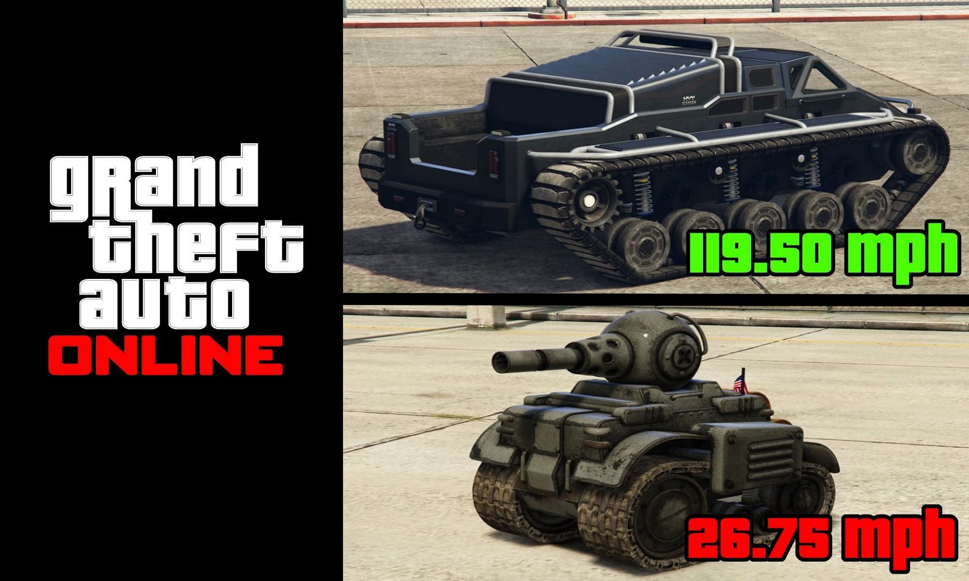 Five Of Gta Online S Fastest Tanks