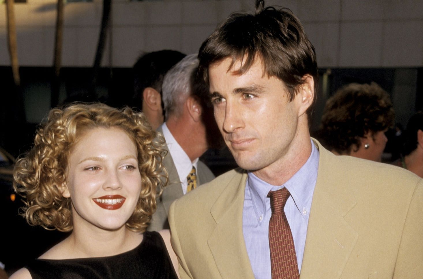 Drew Barrymore and Luke Wilson dated between 1997 and 1999 (Image via Ron Galella/Getty Images)