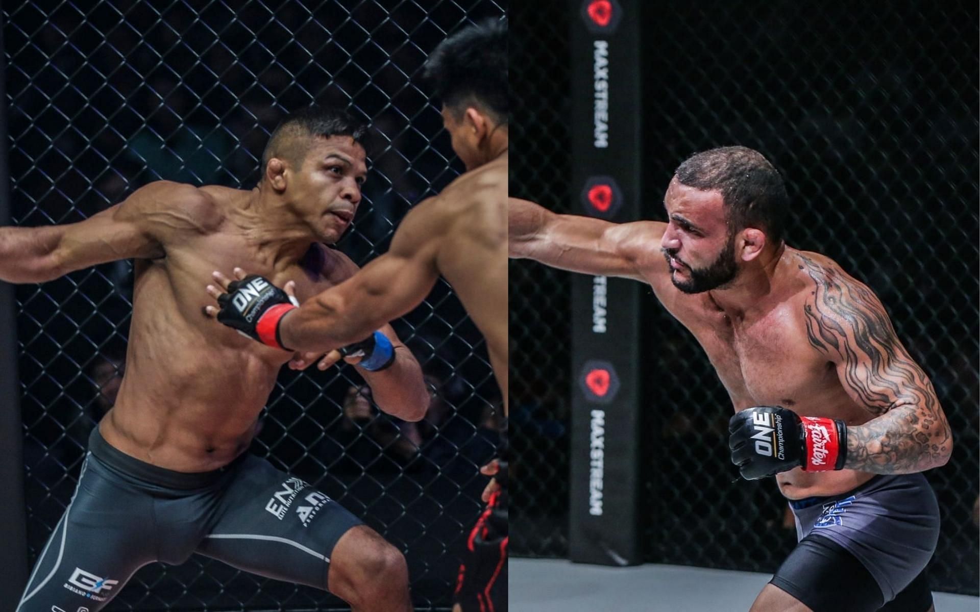 ONE Championship world champion Bibiano Fernandes (left) vs. John Lineker (right) have the makings of a rivalry for the ages. (Images courtesy of ONE Championship)