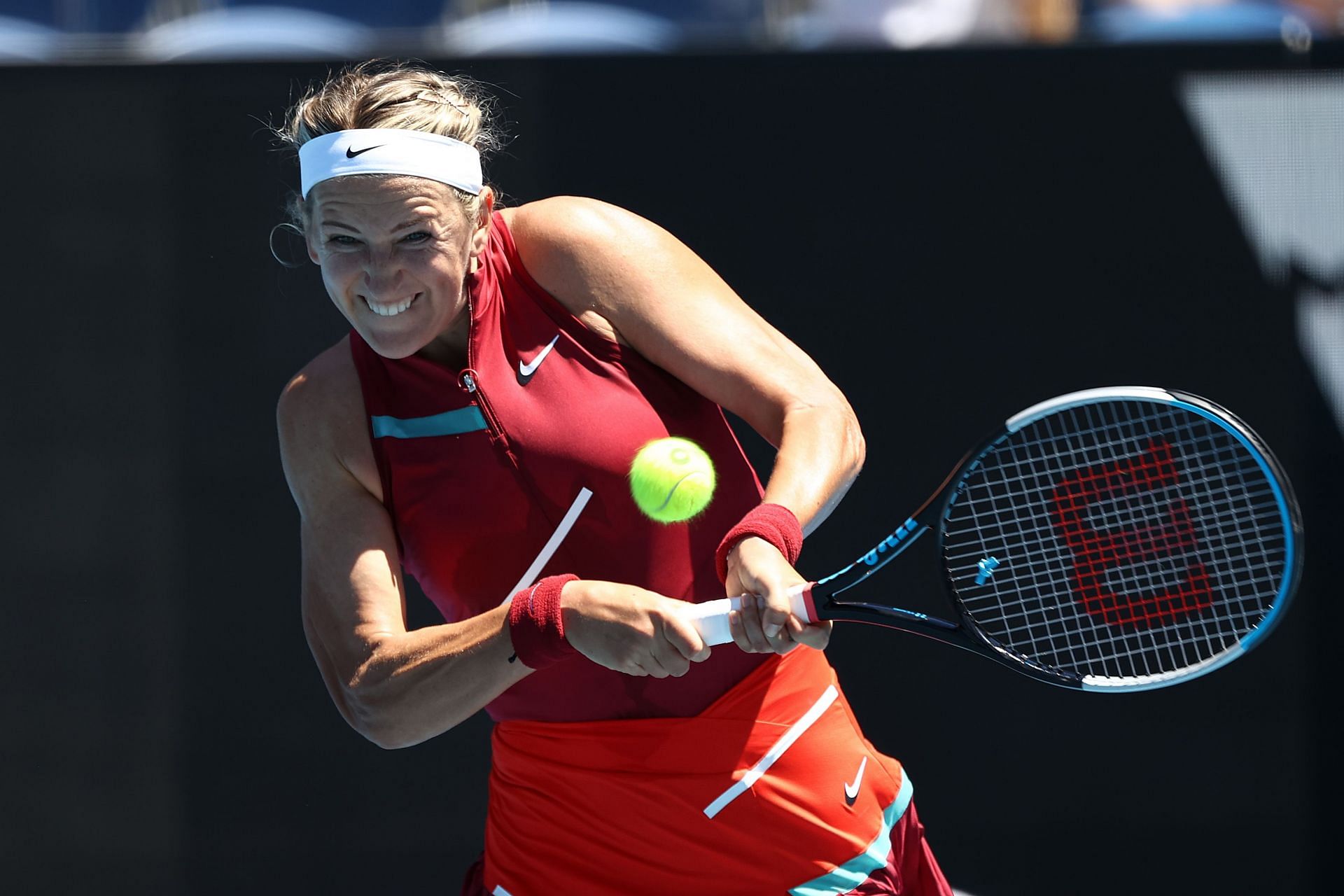 Victoria Azarenka at the 2022 Australian Open: Day 3