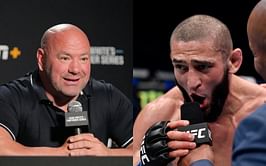 Khamzat Chimaev pleads with Dana White to let him fight two opponents on the same night