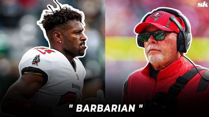 "Barbarian" - Antonio Brown once again goes after Bruce Arians through viral social media post