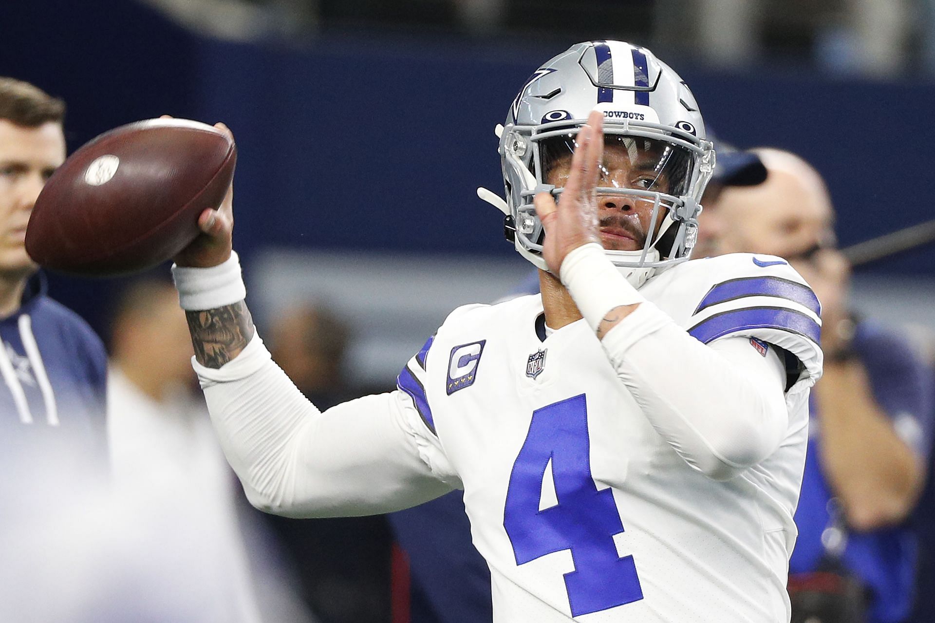 Cowboys vs 49ers: Dallas fans throw trash at the refs after heartbreaking  NFL playoff loss; Dak Prescott says 'credit to them'
