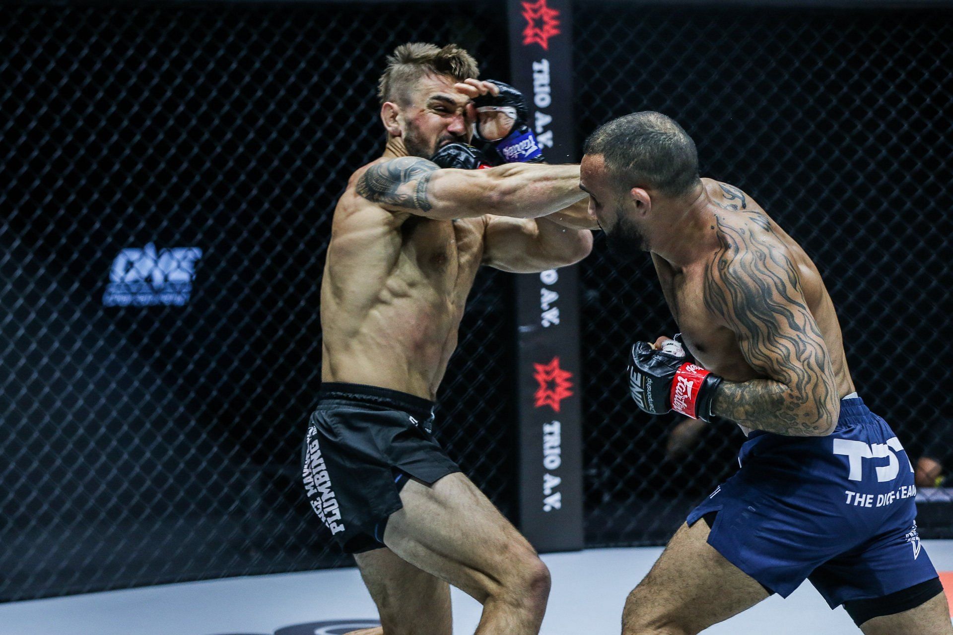 Troy Worthen suffers his first career knockout loss against John Lineker | Photo: ONE Championship