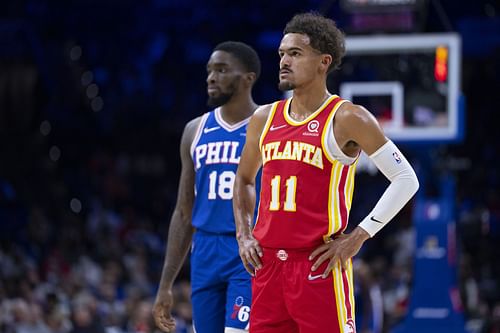 Trae Young #11 of the Atlanta Hawks