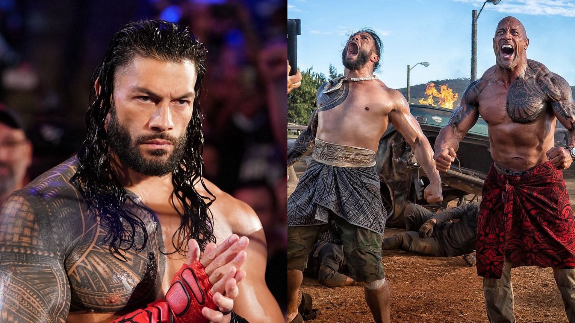 Roman Reigns was a part of Hobbs &amp; Shaw alongside The Rock