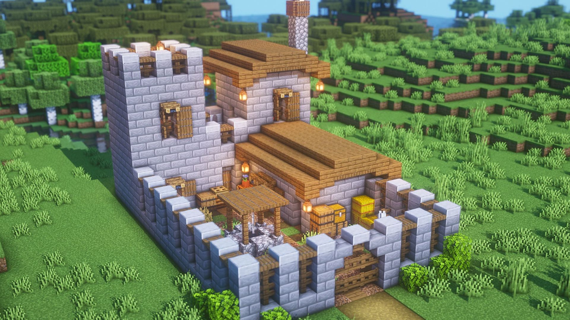 Minecraft Survival Castle Tutorial 