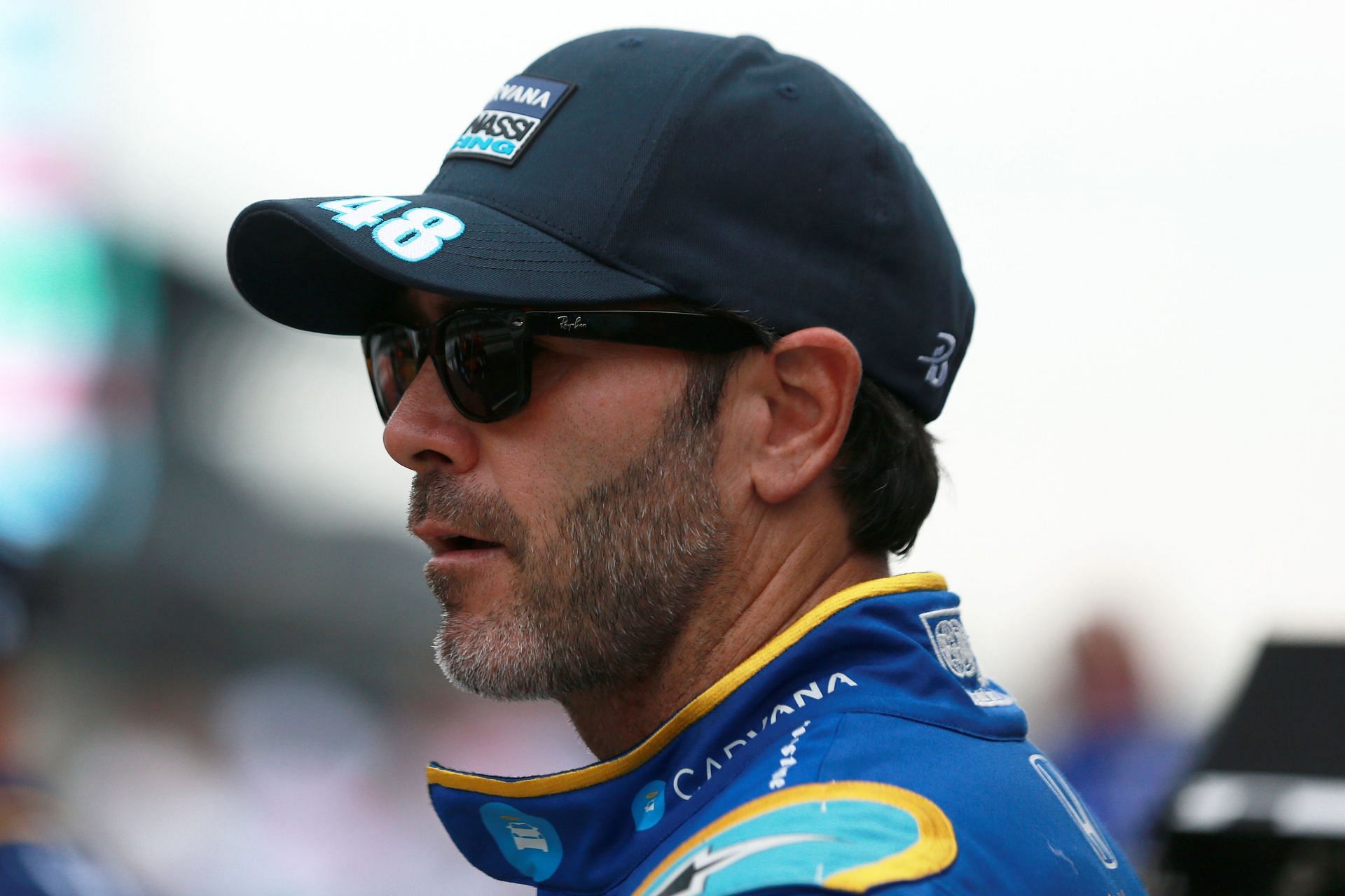 Jimmie Johnson, former NASCAR driver and now IndyCar driver