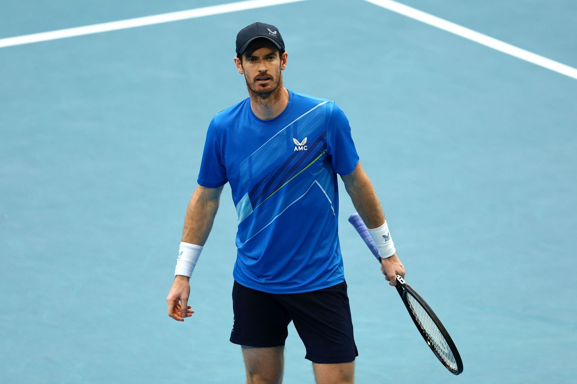 Murray at the 2022 Australian Open.