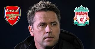 "They will cause a lot of problems on the break" - Michael Owen predicts the result for Arsenal vs Liverpool