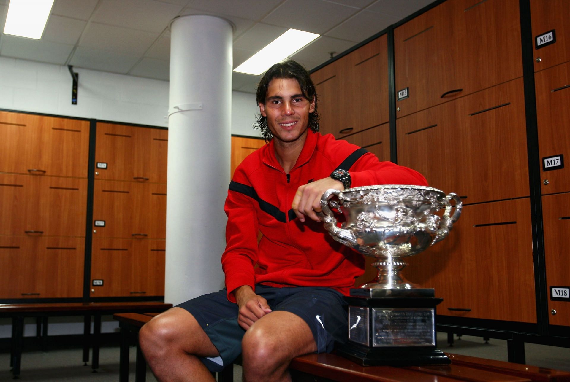 Of his 20 Grand Slam titles, only one was won at the Australian Open.