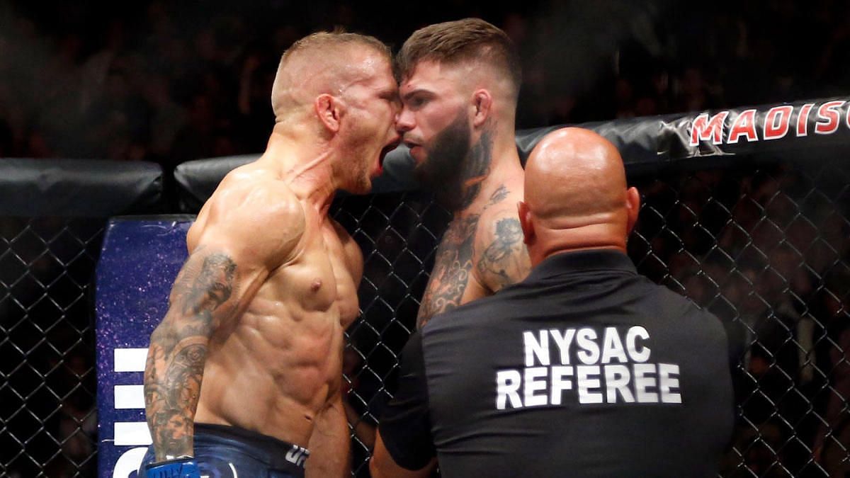 Once friends and sparring partners, T.J. Dillashaw and Cody Garbrandt fell out big time when Dillashaw departed their team in 2014
