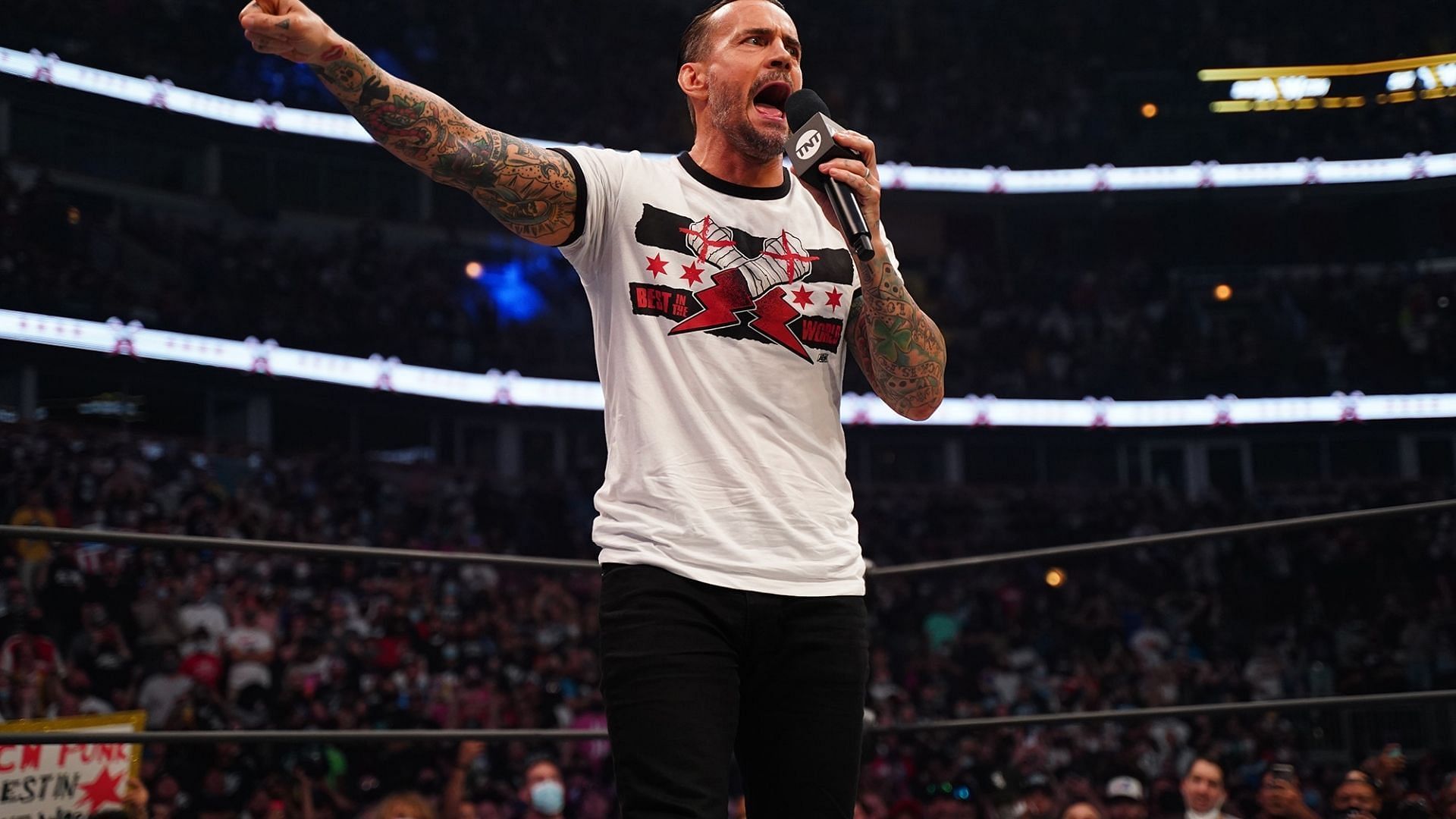 CM Punk has sent a firm warning to a champion in AEW