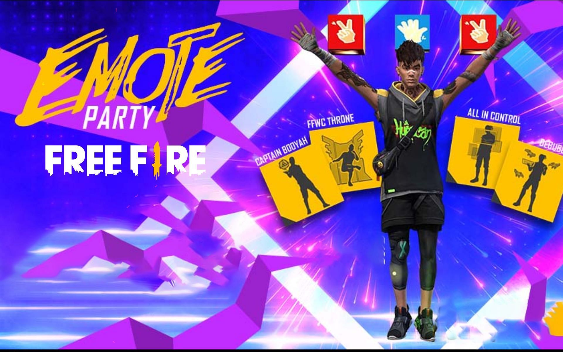 بدأ حدث Emote Party في Free Fire (الصورة من Garena)
