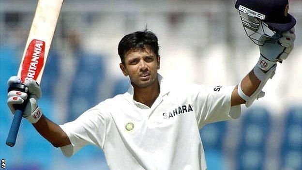 Rahul Dravid was one of the biggest batters in Indian cricket (Pic source: BBC)