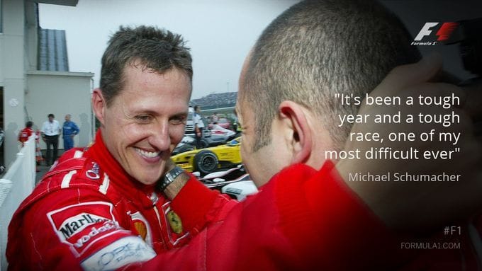 Ranking Michael Schumacher's top 3 championship wins