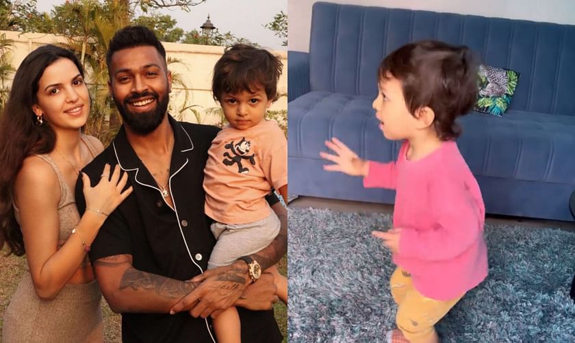 [Watch] Hardik Pandya's son Agastya shows off his cute dance moves