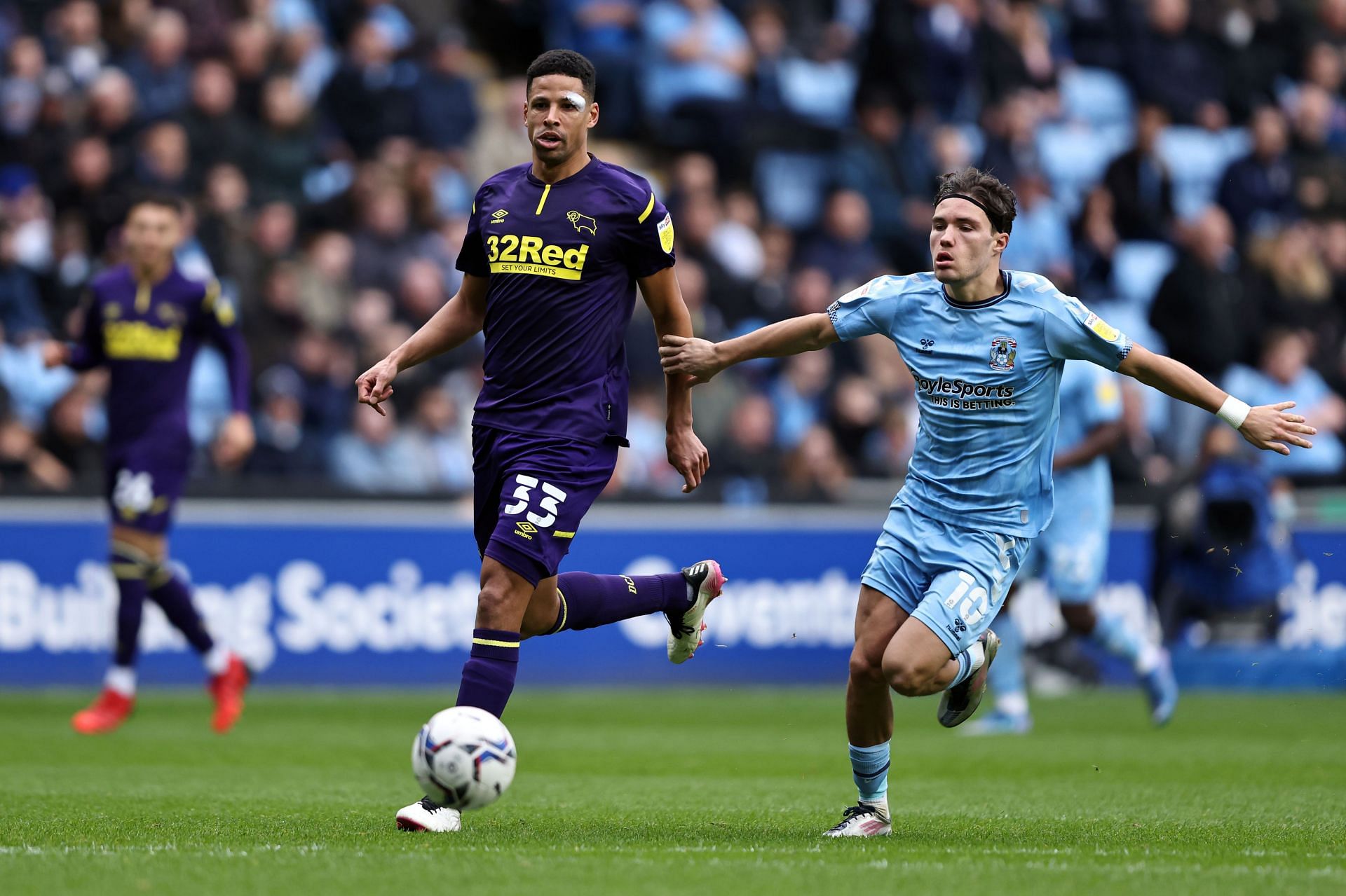 Coventry City and Derby County lock horns on Saturday