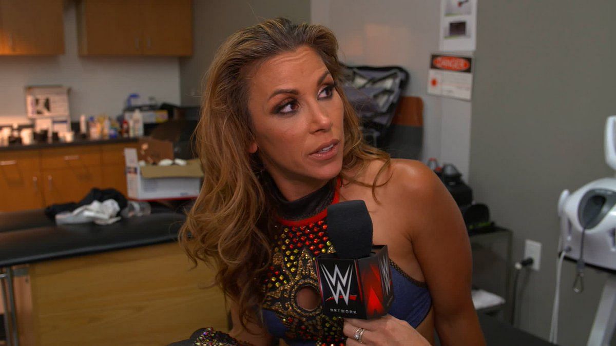 Current IMPACT Knockouts Champion Mickie James