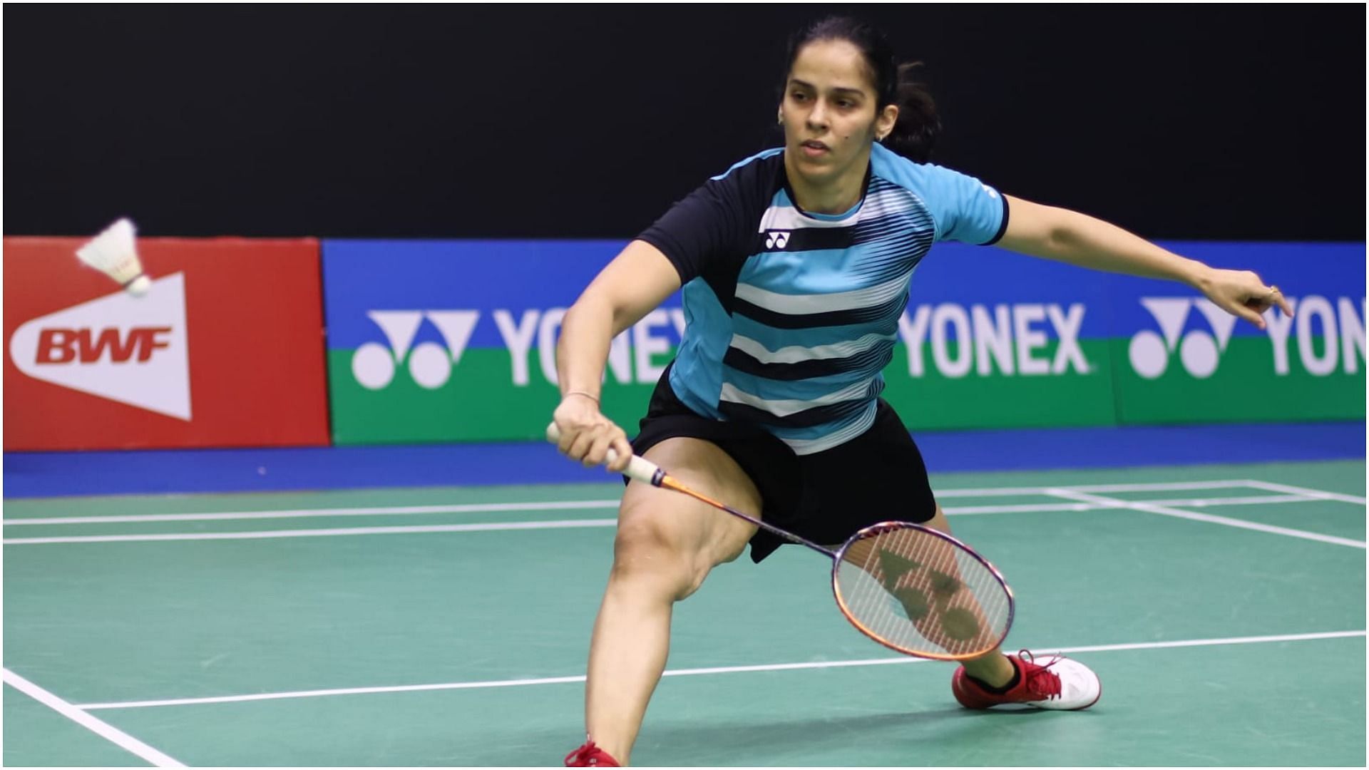 Saina Nehwal in action during India Open tournament (Pic Credit: BAI)