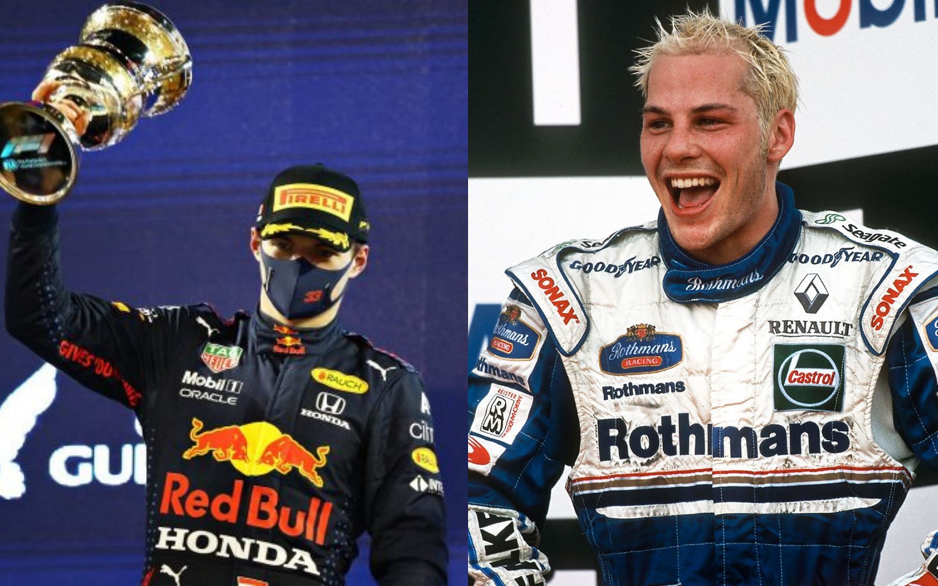 Max Verstappen and Jacques Villeneuve (Via formula1.com)
