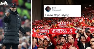 “Klopp is lying” – Liverpool fans react as update on Reds midfielder surfaces