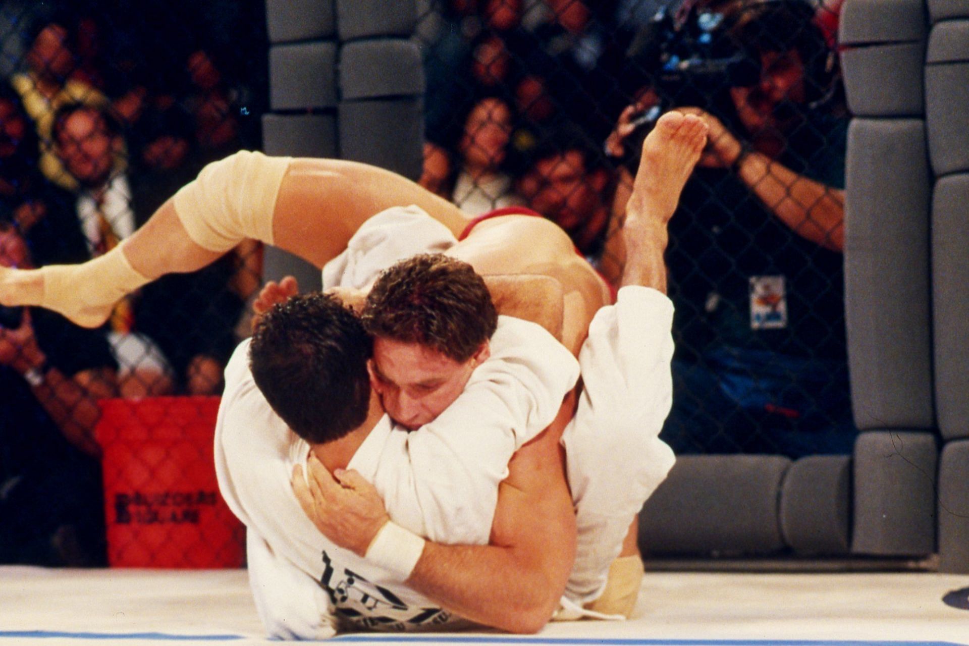 Ken Shamrock&#039;s second meeting with Royce Gracie failed to set the octagon alight