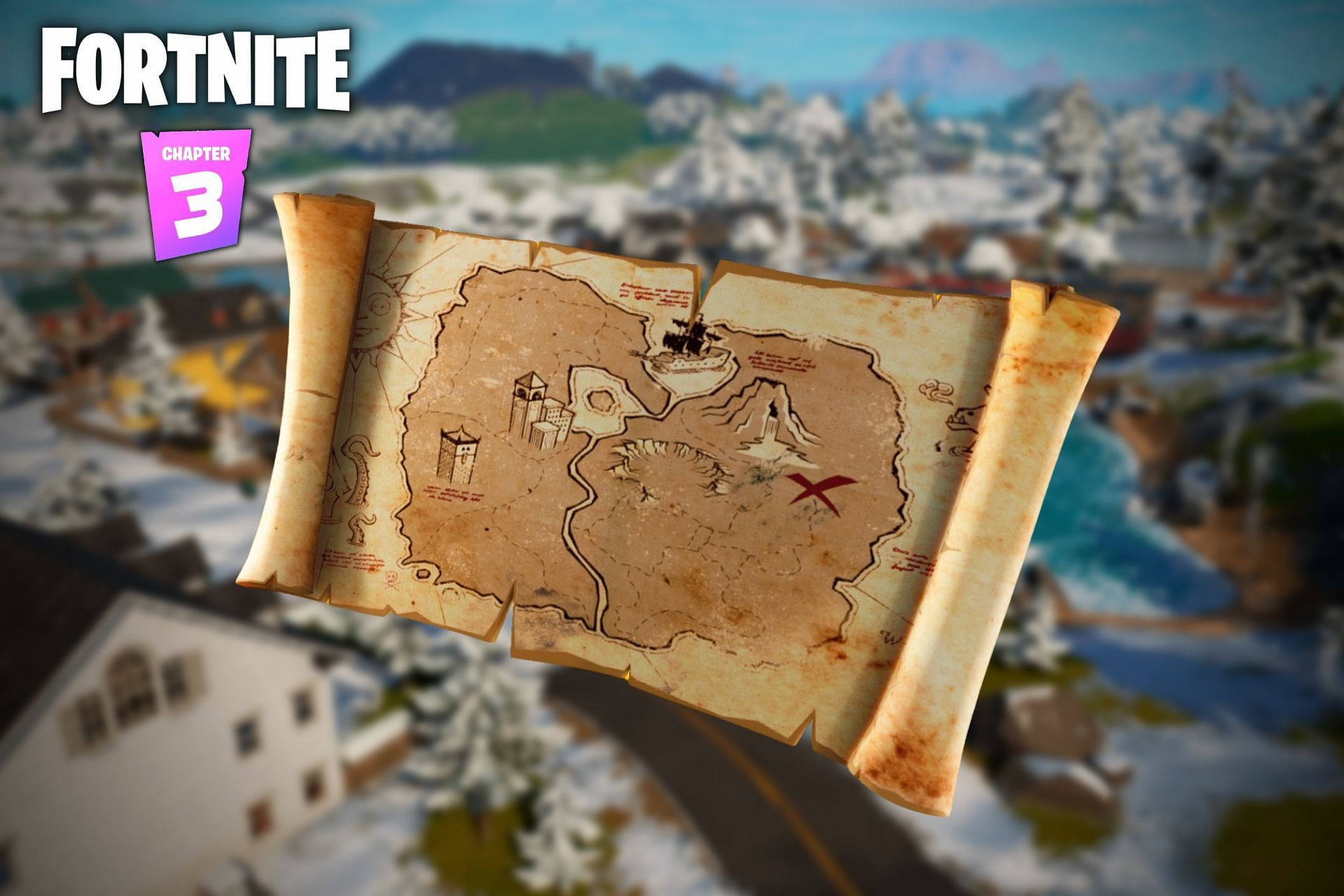 Buried Treasure map might return in Fortnite Chapter 3 (Image via Sportskeeda)