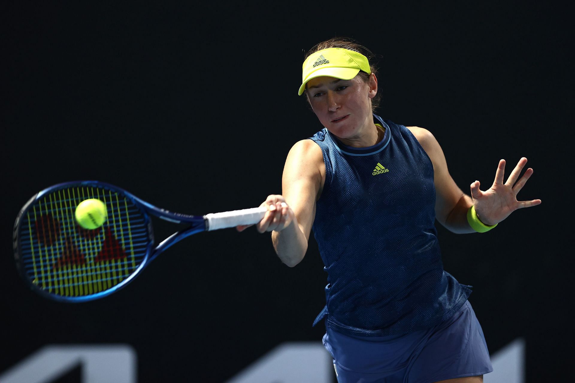 Kaja Juvan at the 2021 Australian Open: Day 2