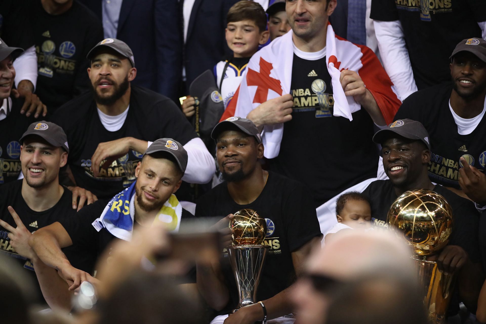 The 2017 Golden State Warriors championship squad