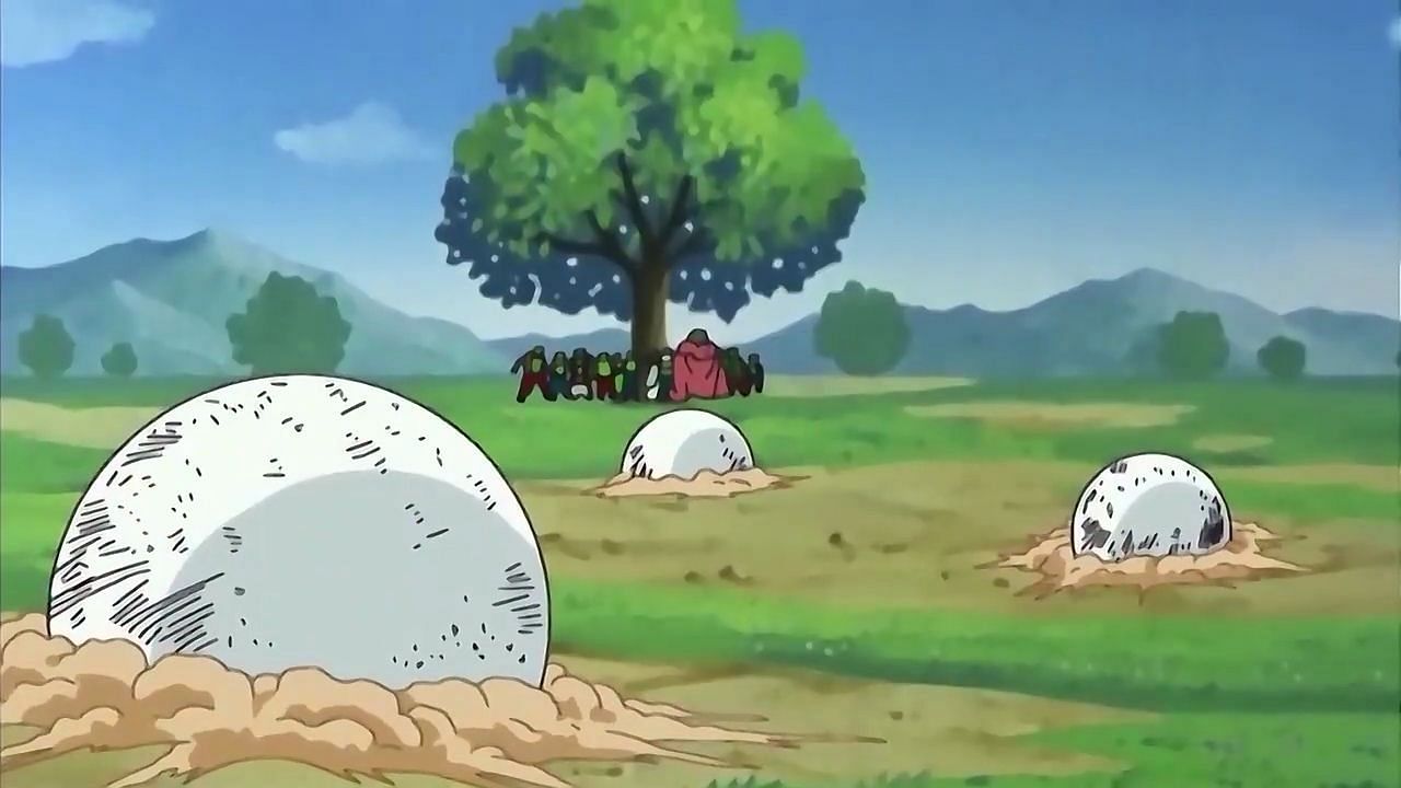 Enter captionEnter captionNamekian Balls seen turned to stone after their usage. (Image via Toei Animation)