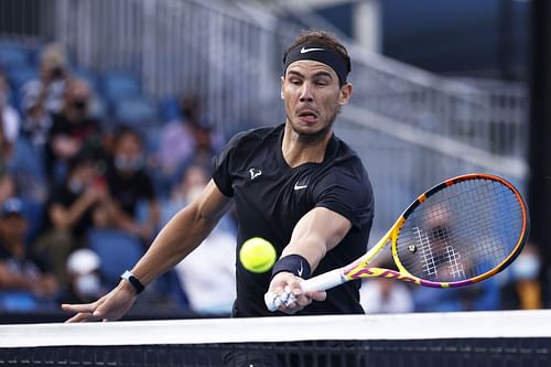 Rafael Nadal at the 2022 Melbourne Summer Set