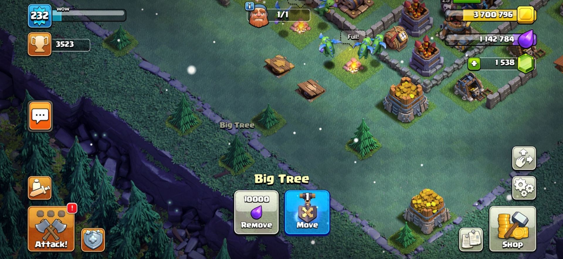 Builder base obstacles (Image via Sportskeeda)