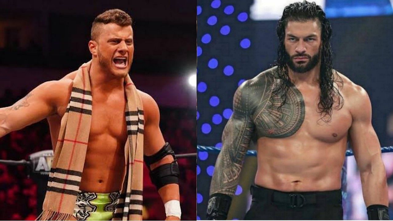 AEW सुपरस्टार MJF और WWE यूनिवर्सल चैंपियन रोमन रेंस