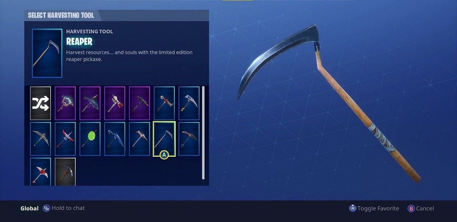 The Reaper is a great pickaxe in Fortnite (Image via Epic Games)