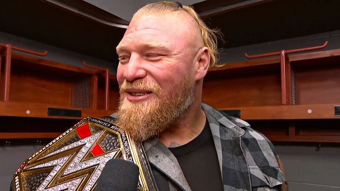 Brock Lesnar allegedly refused to work with a major WWE Superstar - Reports
