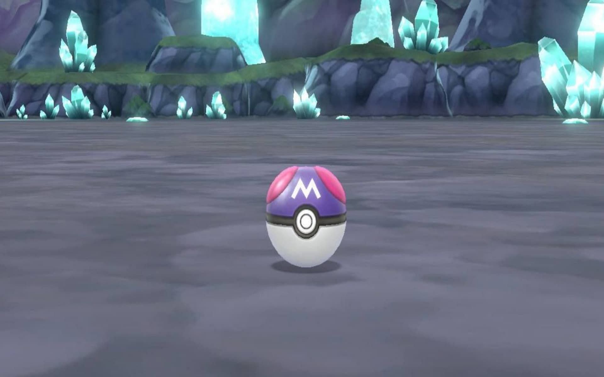 The Master Ball in Pokemon Brilliant Diamond and Shining Pearl (Image via ILCA)