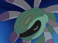 Cradily in the anime (Image via The Pokemon Company)