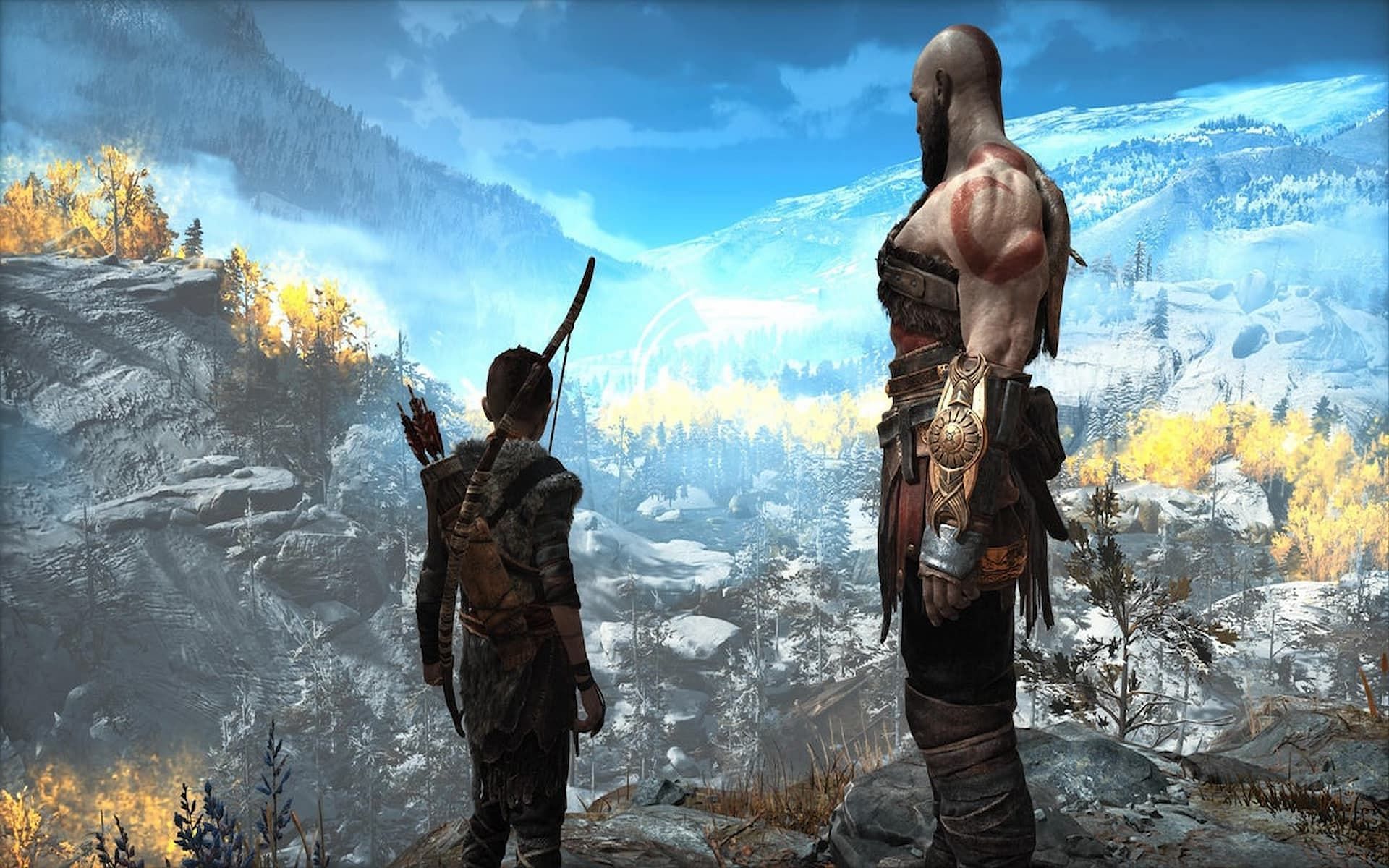 A promotional image for God of War 2018 (Image via Sony Interactive Entertainment)