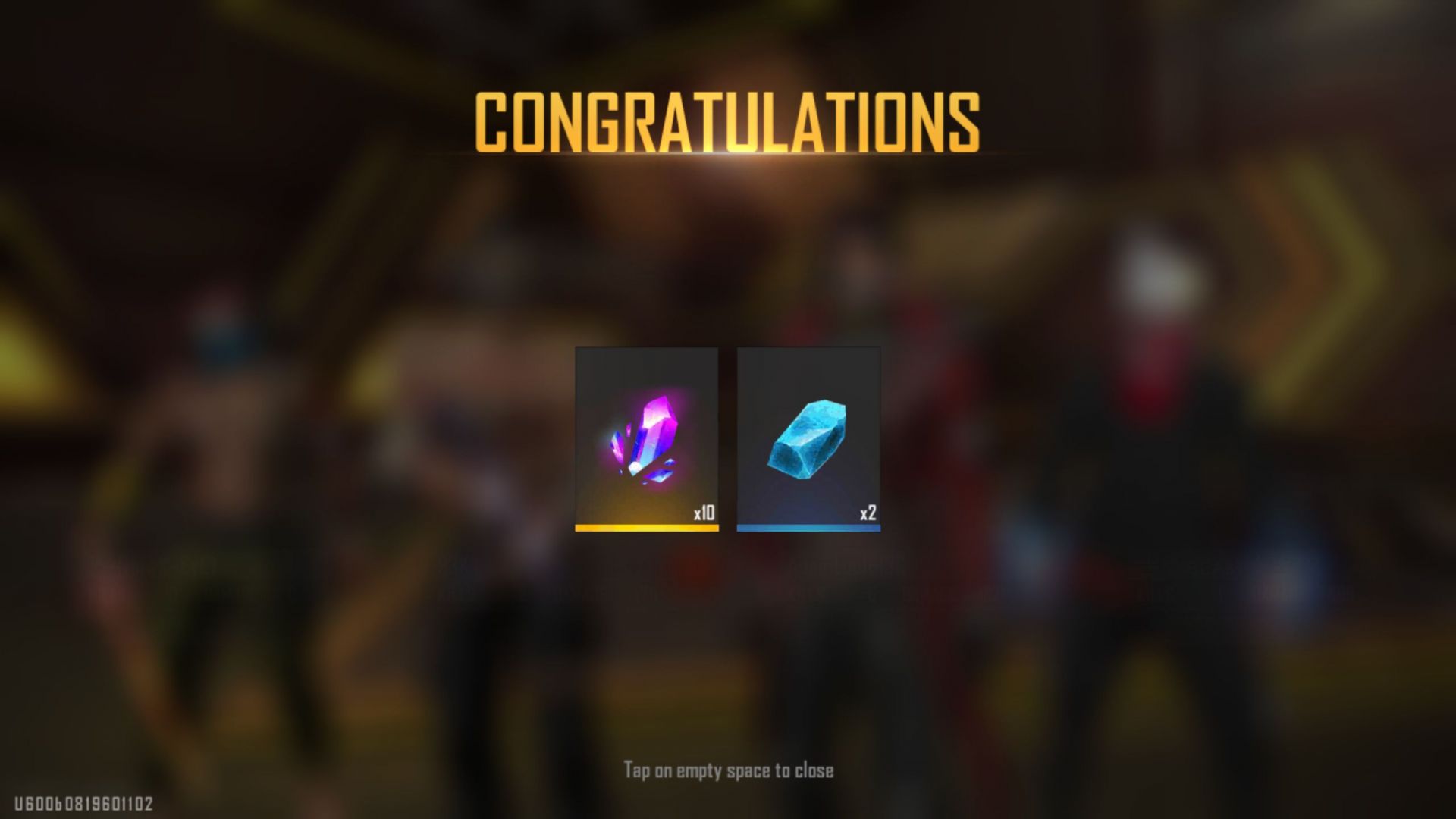 10x Magic Cube fragments (Image via Free Fire)