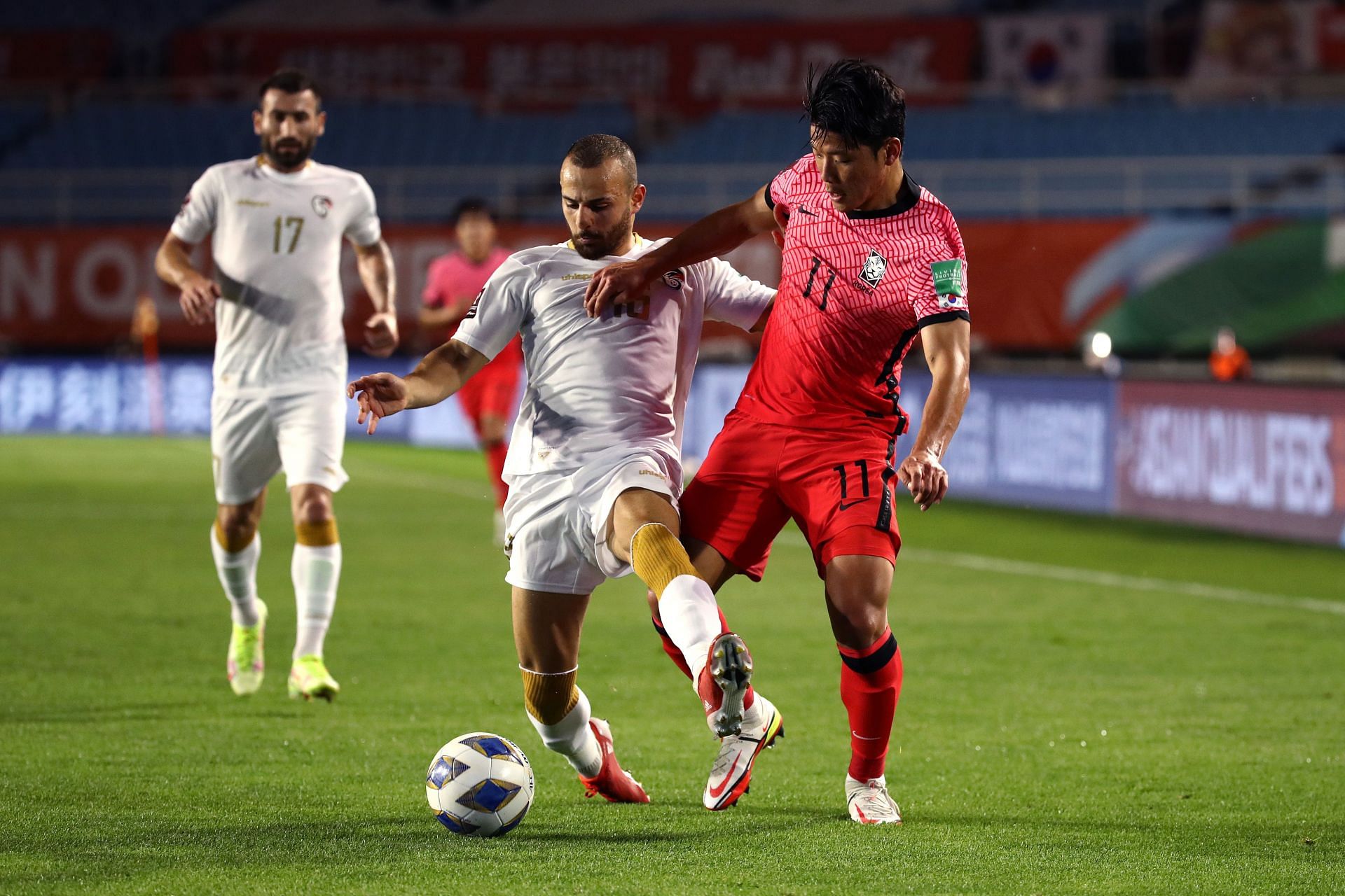 South Korea and Syria square off in their FIFA World Cup Asian Qualifier Final Round Group A fixture
