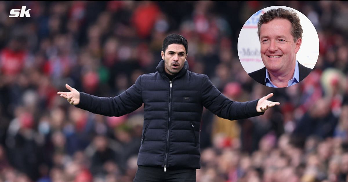 Piers Morgan believes the Gunners should sack Mikel Arteta if the club fail to finish in the top four