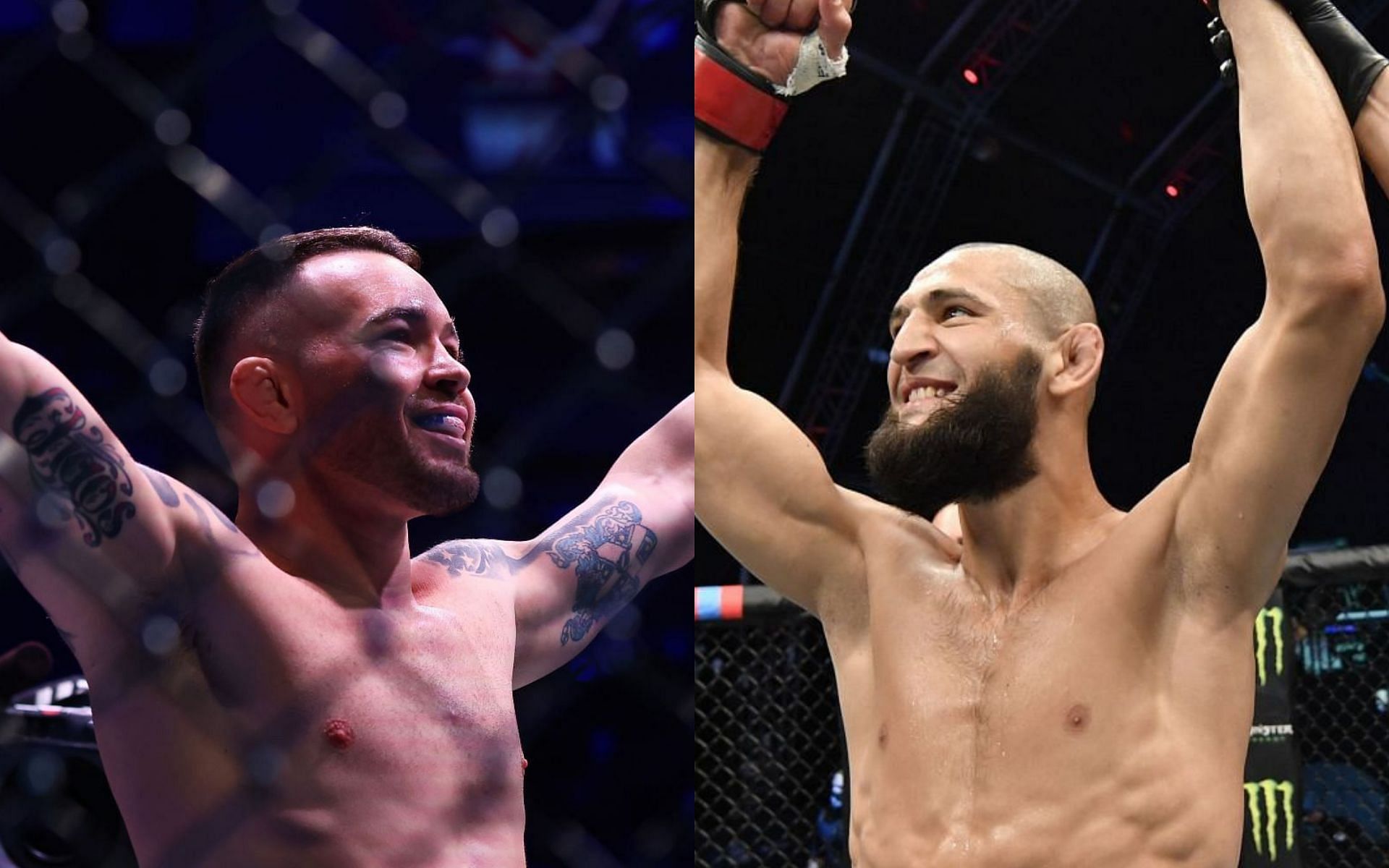 Khamzat Chimaev sends a clear warning to fellow welterweight contender Colby Covington