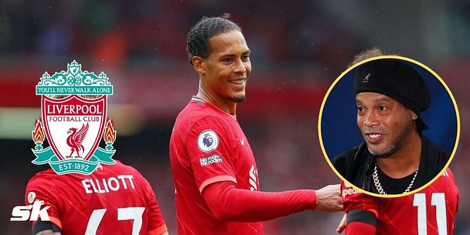 “You are fantastic" - Brazilian legend Ronaldinho lauds Liverpool superstar Virgil van Dijk