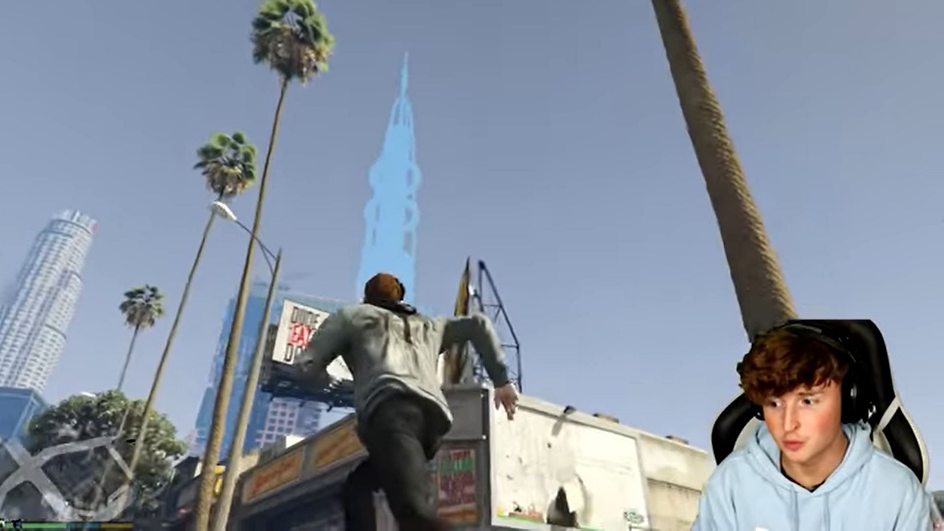 Tallest building in the GTA 5 mod (Image via Sportskeeda)