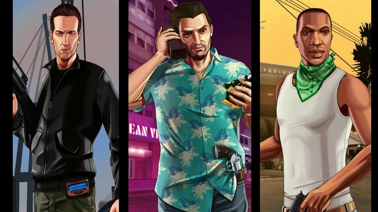 Heroes of the GTA Trilogy (Image via YouTube @GENZ)
